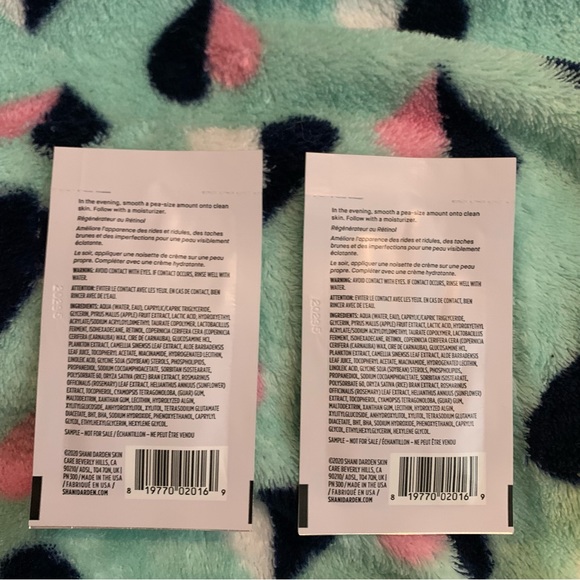 Shani Darden Retinol Reform travel size and Sample packets 2x - Picture 8 of 9